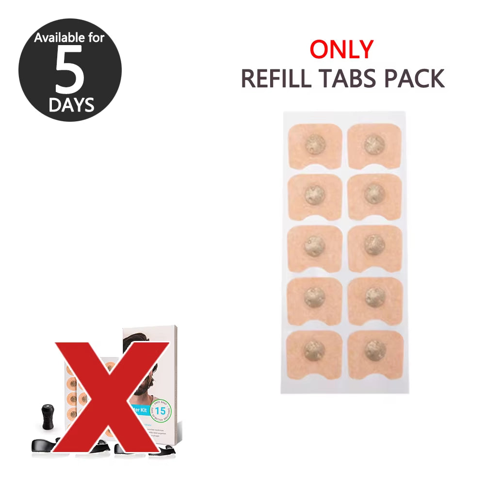 Magnetic Nasal Strips for Enhanced Airflow in Sports and Improved Sleep Quality, Reducing Snoring