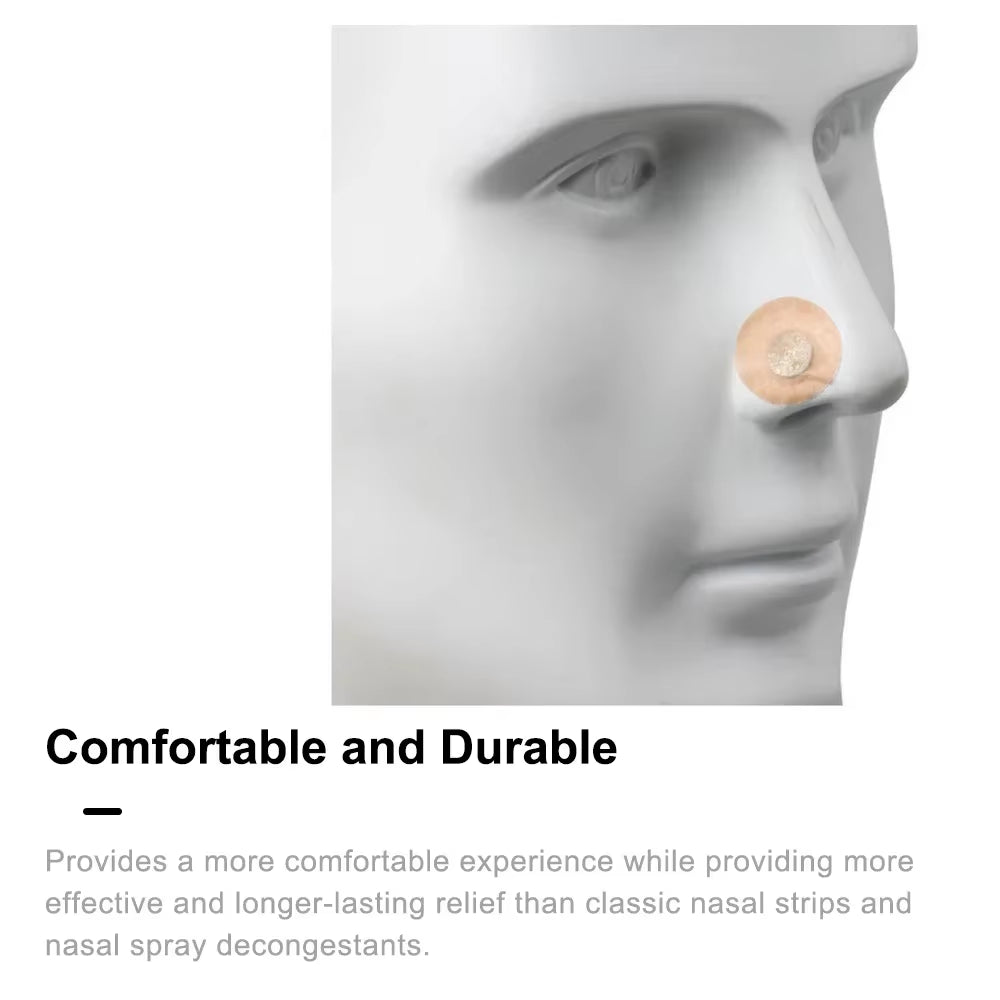 Magnetic Nasal Strips for Enhanced Airflow in Sports and Improved Sleep Quality, Reducing Snoring