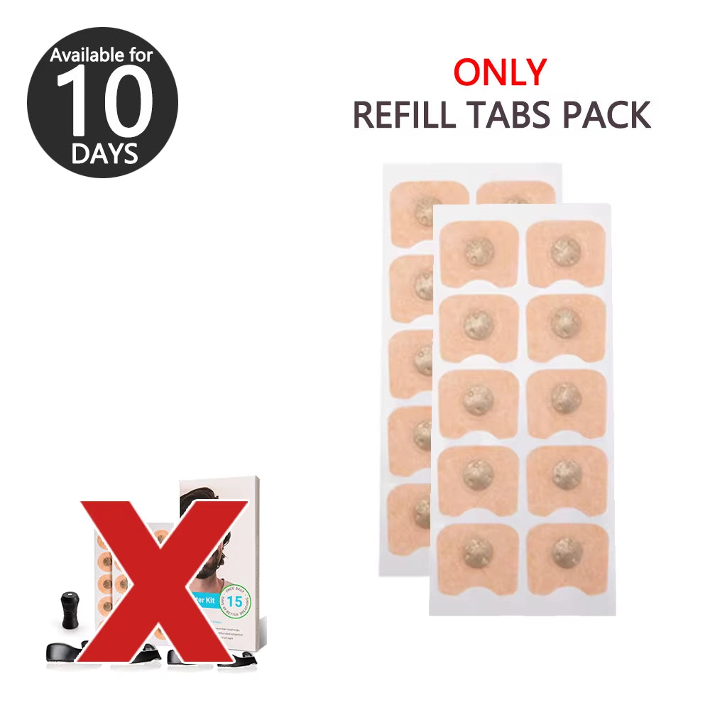 Magnetic Nasal Strips for Enhanced Airflow in Sports and Improved Sleep Quality, Reducing Snoring